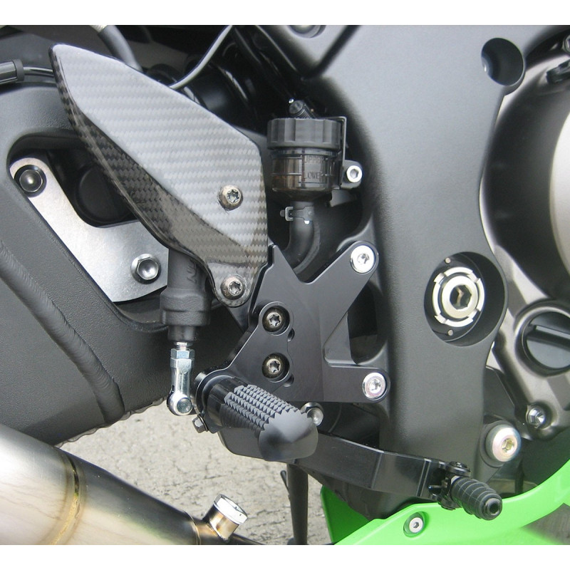 Graves Motorsports Kawasaki ZX-10R Adjustable Rearsets