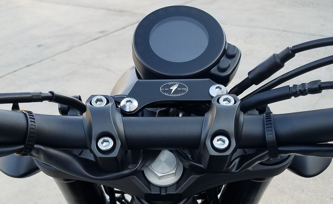 Graves Motorsports Yamaha XSR900 Dash Relocation Kit