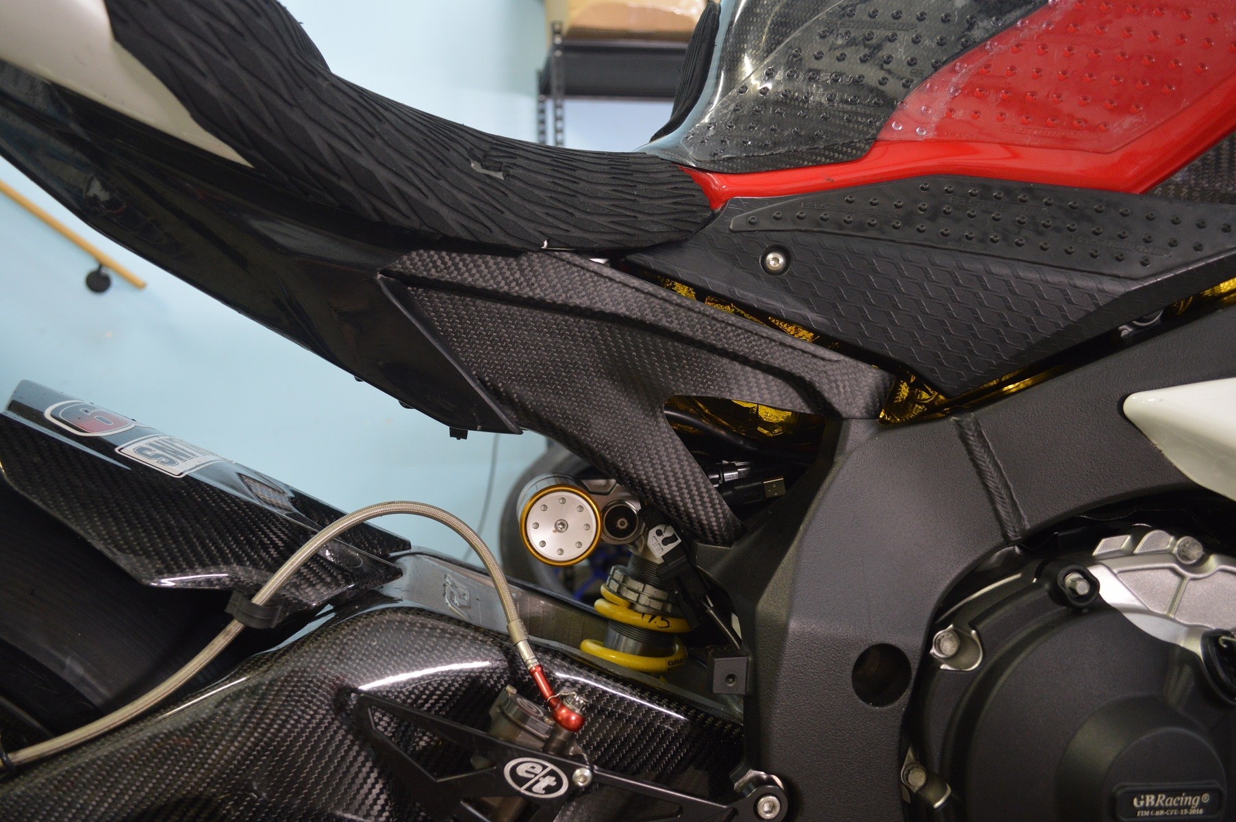 Carbon Fiber Subframe for 2015-19 Yamaha YZF-R1 / R1M / R1S