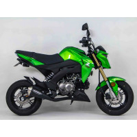 Hindle Evo Magephone Black Ceramic Full System | Kawasaki | Z125 (2017-2024)