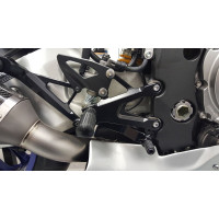 Graves Motorsports Fixed Rearsets Yamaha YZF-R1 2015-2023