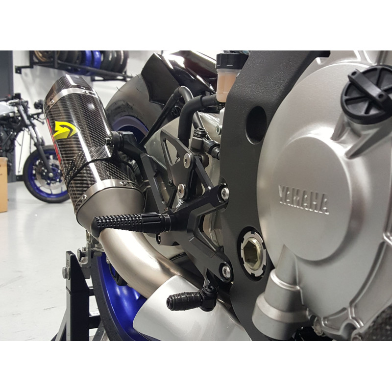 Graves Motorsports Fixed Rearsets Yamaha YZF-R1 2015-2023 Graves Motorsports Fixed Rearsets Yamaha YZF-R1 2015-2023