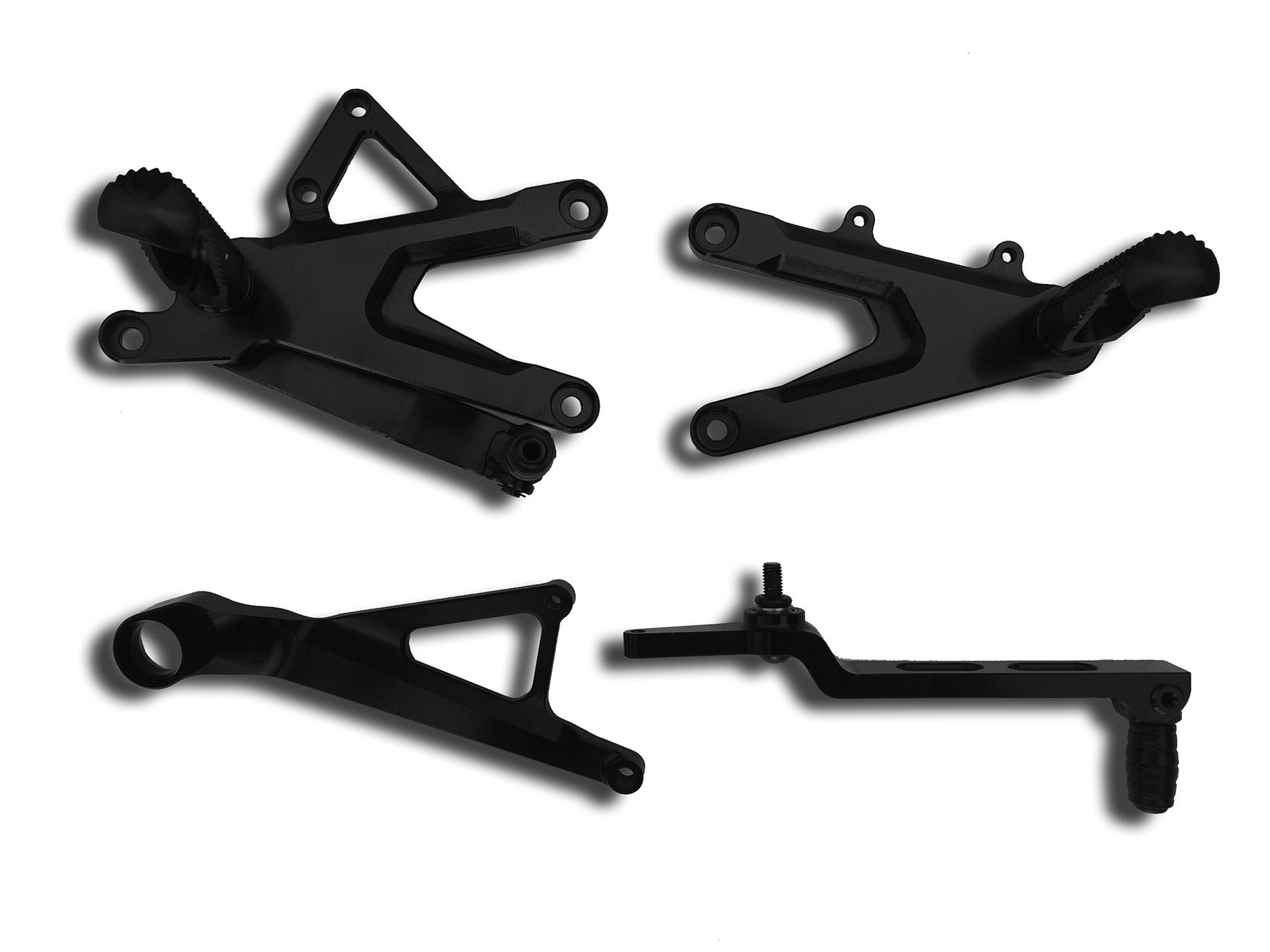 Graves Motorsports Fixed Rearsets Yamaha YZF-R1 2015-2023