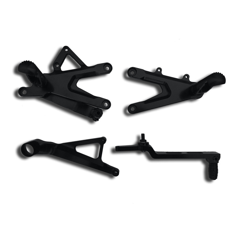 Graves Motorsports Fixed Rearsets Yamaha YZF-R1 2015-2023 Graves Motorsports Fixed Rearsets Yamaha YZF-R1 2015-2023