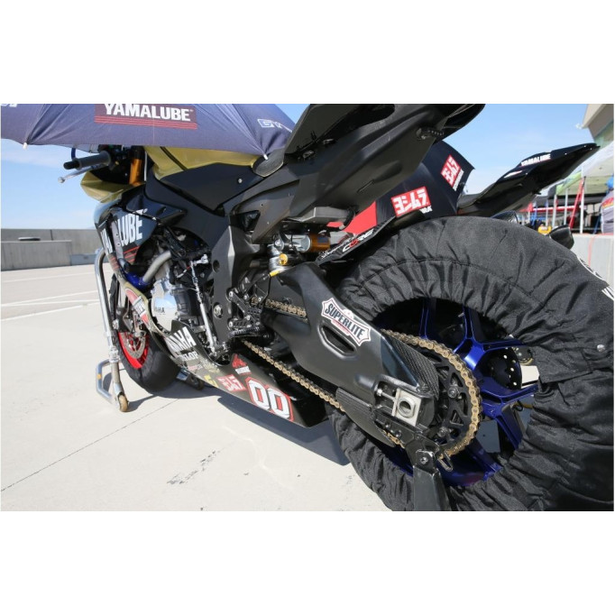 SUPERLITE RSX-R SERIES 520 CONVERSION ALLOY SPROCKET KIT W/ D.I.D. RACING CHAIN - YAMAHA YZF-R1/M '15-16