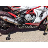 Woodcraft Adjustable Rearset Kit - Black w/ Shifter - MV Agusta F3 / Brutale 675 / 800RR
