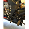 Woodcraft Adjustable Rearset Kit - Black w/ Shifter - MV Agusta F3 / Brutale 675 / 800RR