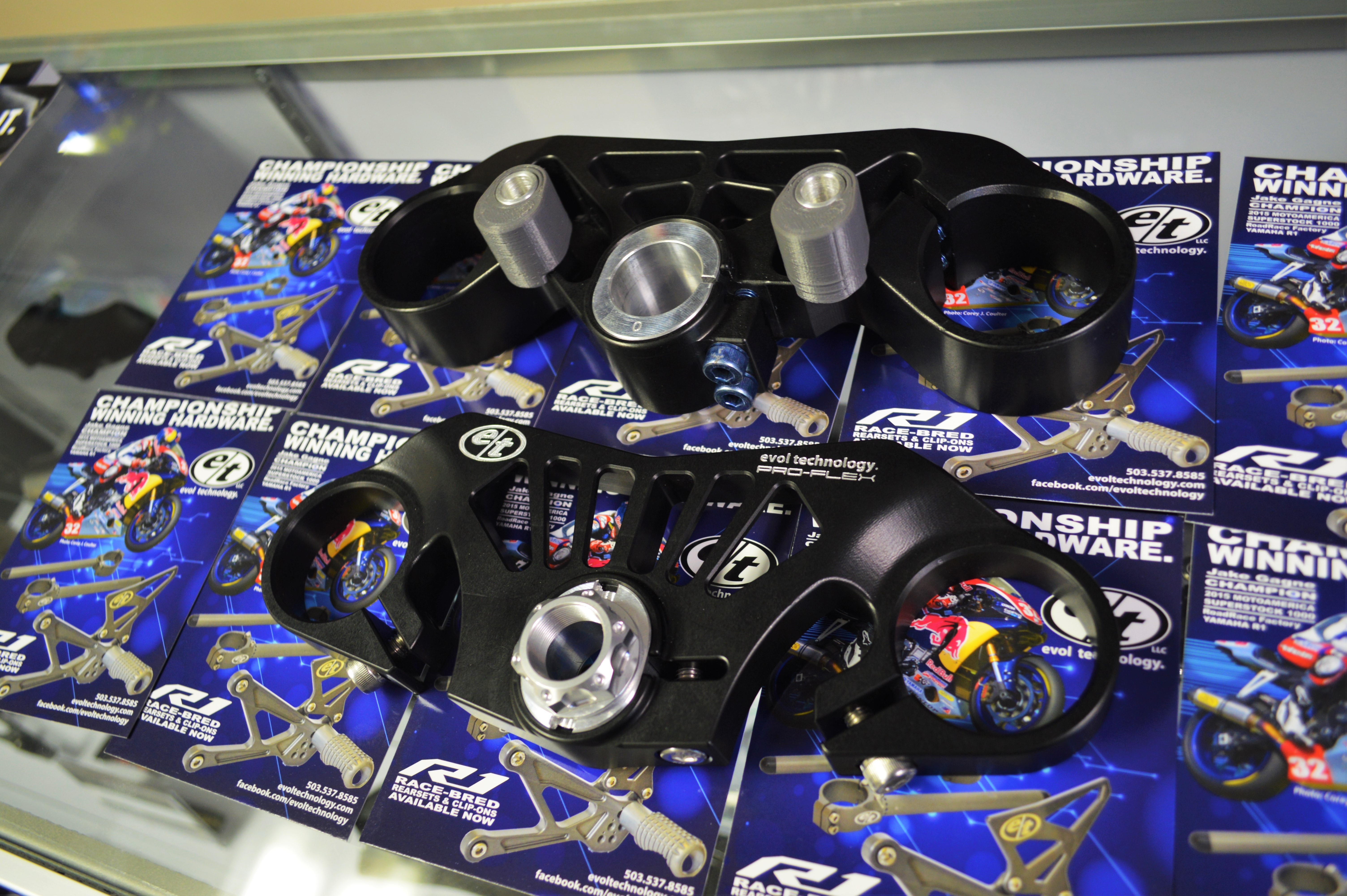 Evol Technology Pro-Flex Adjustable Triple Clamp Kit - Yamaha YZF-R7