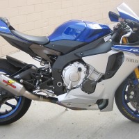 Graves Motorsports 2015+ Yamaha YZF-R1 / R1M Short Cat Eliminator Titanium Exhaust System