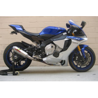 Graves Motorsports 2015+ Yamaha R1 / R1M Cat Eliminator Titanium Exhaust System