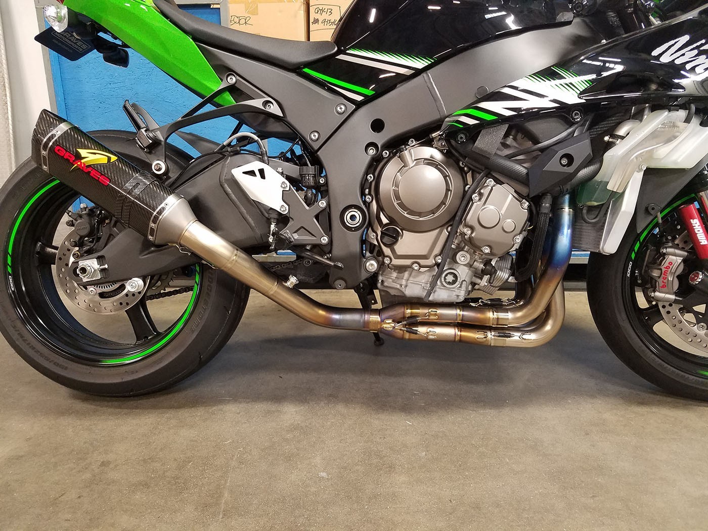 Graves Motorsports Kawasaki ZX-10R/ ZX-10RR Link Header Upgrade