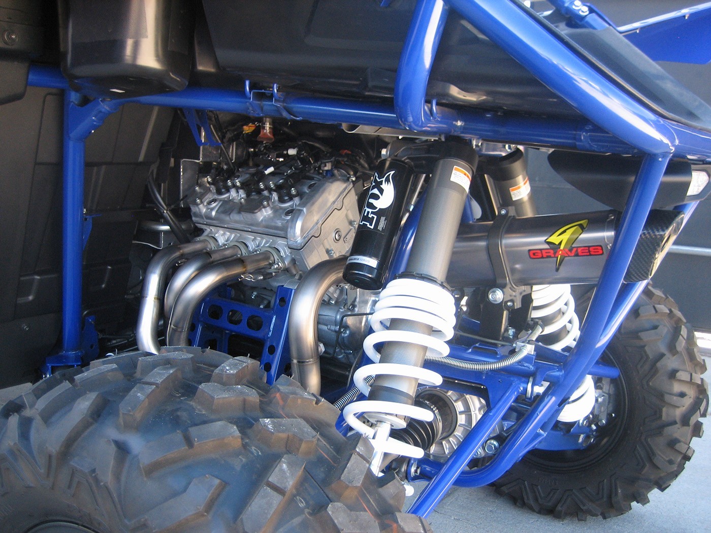 Graves Motosports Yamaha YXZ 1000r Full Titanium Exhaust