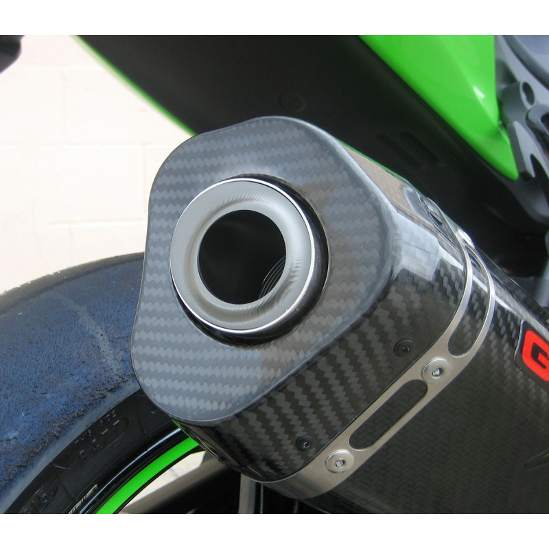 Graves Motorsports 2016-2023 Kawasaki ZX10R Cat Back Carbon Exhaust System