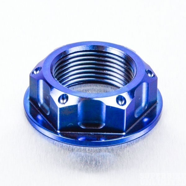 Pro-Bolt Aluminum Top Yoke Nut Open, BMW, Kawasaki, Suzuki, Triumph, Yamaha.  