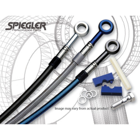 Spiegler Stainless ABS Removal Brake Line Kit - 2015-19 YZF-R1 / R1M / R1S Spiegler Stainless ABS Removal Brake Line Kit - 2015-19 YZF-R1 / R1M / R1S