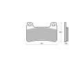 SBS Dual Sinter Brake Pads - Honda - 809DS-1