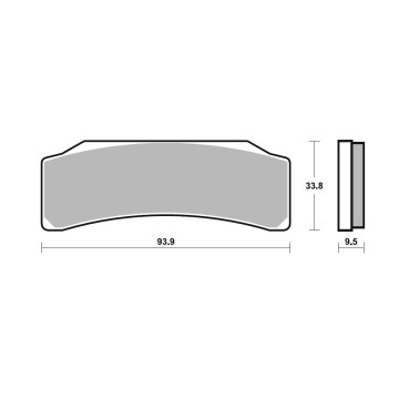 SBS Dual Sinter Brake Pads-Brembo Superbike Racing Calipers - 889DS-2