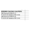 SBS Dual Sinter Brake Pads-Brembo Superbike Racing Calipers DX/ SX - 909DS SBS Dual Sinter Brake Pads-Brembo Superbike Racing Calipers DX/ SX - 909DS