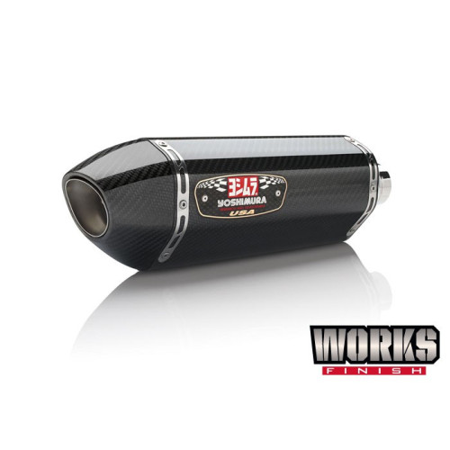 Yoshimura Works R-77 Stainless Steel Full-System w/ Carbon Fiber Muffler - Yamaha MT-07 (2015-2023) / XSR700 (2018-2022) / R7 (2022-2023) Yoshimura Works R-77 Stainless Steel Full-System w/ Carbon Fiber Muffler - Yamaha MT-07 (2015-2023) / XSR700 (2018-2022) / R7 (2022-2023)