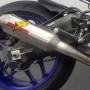 Graves Motorsports Yamaha R1 Full Titanium Exhaust System with Titanium 265mm Silencer