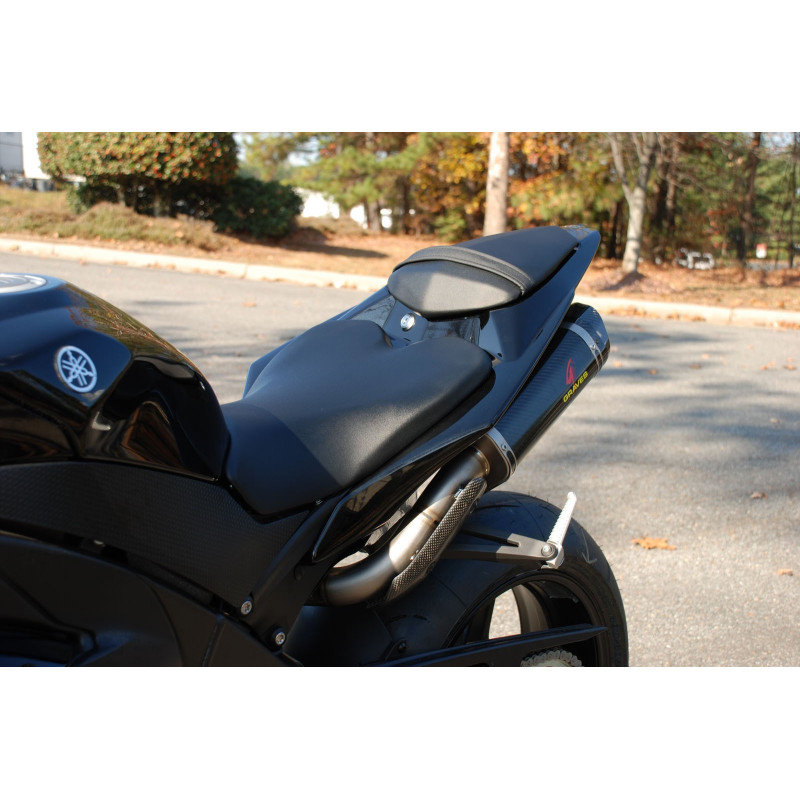 Graves Motorsports LINK R1 Cat Back Slip-on Titanium Exhaust Yamaha R1 2009-2014