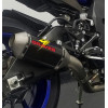 Graves Motorsports Yamaha R1 Full Titanium Exhaust System with Carbon Fiber 200mm Silencer