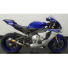 Graves Motorsports Yamaha R1 Full Titanium Exhaust System with Carbon Fiber 200mm Silencer