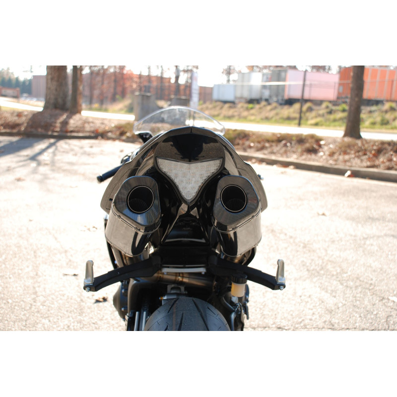 Graves Motorsports LINK R1 Cat Back Slip-on Titanium Exhaust Yamaha R1 2009-2014