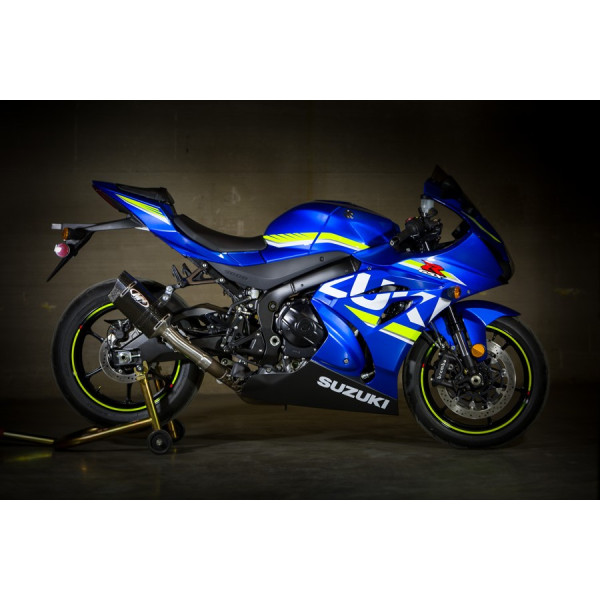 M4 SLIP-ON WITH CARBON TECH1 CANISTER - 2017-2023 Suzuki GSX-R1000 M4 SLIP-ON WITH CARBON TECH1 CANISTER - 2017-2023 Suzuki GSX-R1000