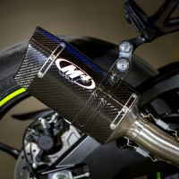 M4 SLIP-ON WITH CARBON TECH1 CANISTER - 2017-2023 Suzuki GSX-R1000 M4 SLIP-ON WITH CARBON TECH1 CANISTER - 2017-2023 Suzuki GSX-R1000