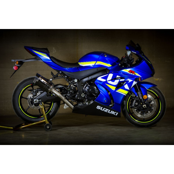 M4 2017-2023 Suzuki GSX-R1000 FULL SYSTEM WITH TITANIUM MIDPIPE AND CARBON TECH1 CANISTER