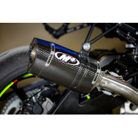  M4 2017-2023 Suzuki GSX-R1000 FULL SYSTEM WITH TITANIUM MIDPIPE AND CARBON TECH1 CANISTER