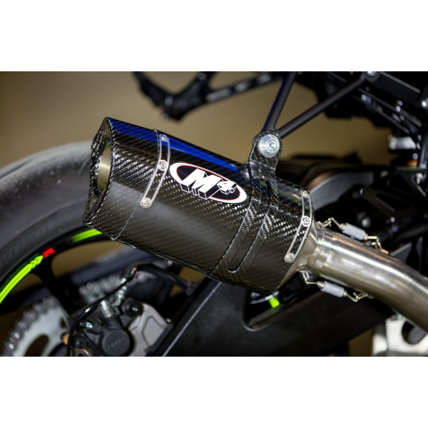 M4 2017-2023 Suzuki GSX-R1000 FULL SYSTEM WITH TITANIUM MIDPIPE AND CARBON TECH1 CANISTER