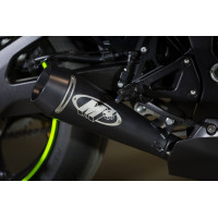  M4 2017-2023 Suzuki GSX-R1000 FULL STAINLESS STEEL SYSTEM W/ BLACK GP CANISTER