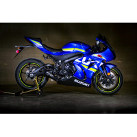  M4 2017-2023 Suzuki GSX-R1000 TITANIUM FULL SYSTEM W/ BLACK GP CANISTER