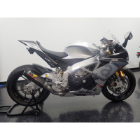 Graves Motorsports Aprilia RSV4 Cat Eliminator Exhaust Carbon Fiber