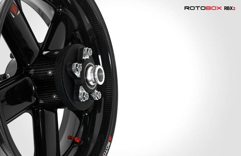 RotoBox RBX2 Carbon Fiber Wheel Set - Suzuki GSX-R1000 2017
