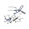 Woodcraft Suzuki GSX-R1000 Rearset 2017-2023