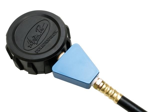 Motion Pro Professional Tire Pressure Gauge – 0-60 PSI, Liquid-Filled Dial With Rubber Boot