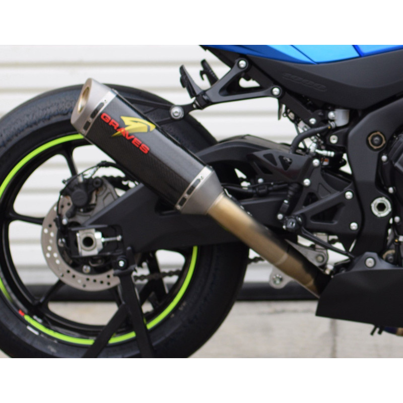 Graves Motorsports 2017+ Suzuki GSX-R1000 Titanium Full System Graves Motorsports 2017+ Suzuki GSX-R1000 Titanium Full System