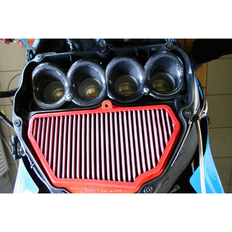 2016-23 Kawasaki ZX-10R / ZX-10RR Carbon Fiber Velocity Stack / Bellmouth Kit - MotoMaxx
