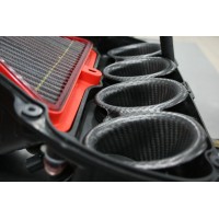 2011-15 Kawasaki ZX-10R Carbon Fiber Velocity Stack / Bellmouth Kit - MotoMaxx