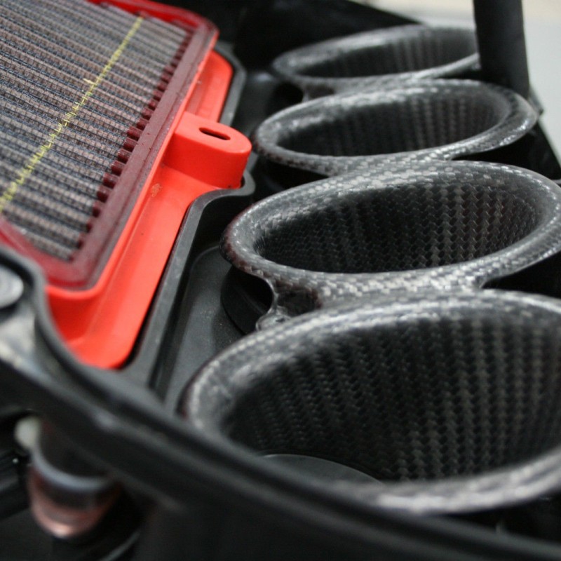 2011-15 Kawasaki ZX-10R Carbon Fiber Velocity Stack / Bellmouth