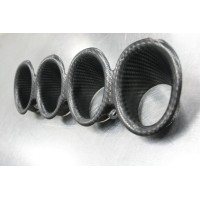 2011-15 Kawasaki ZX-10R Carbon Fiber Velocity Stack / Bellmouth Kit - MotoMaxx