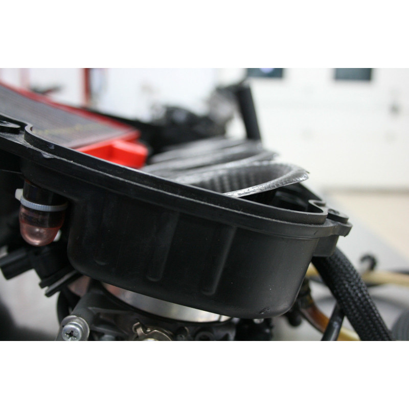 2011-15 Kawasaki ZX-10R Carbon Fiber Velocity Stack / Bellmouth Kit - MotoMaxx