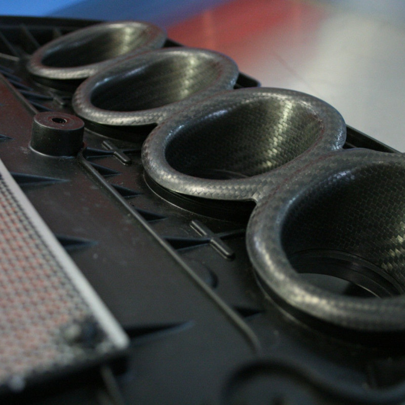 2009-20 Kawasaki ZX-6R Carbon Fiber Velocity Stack / Bellmouth Kit