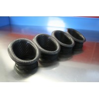 2009-20 Kawasaki ZX-6R Carbon Fiber Velocity Stack / Bellmouth Kit - MotoMaxx