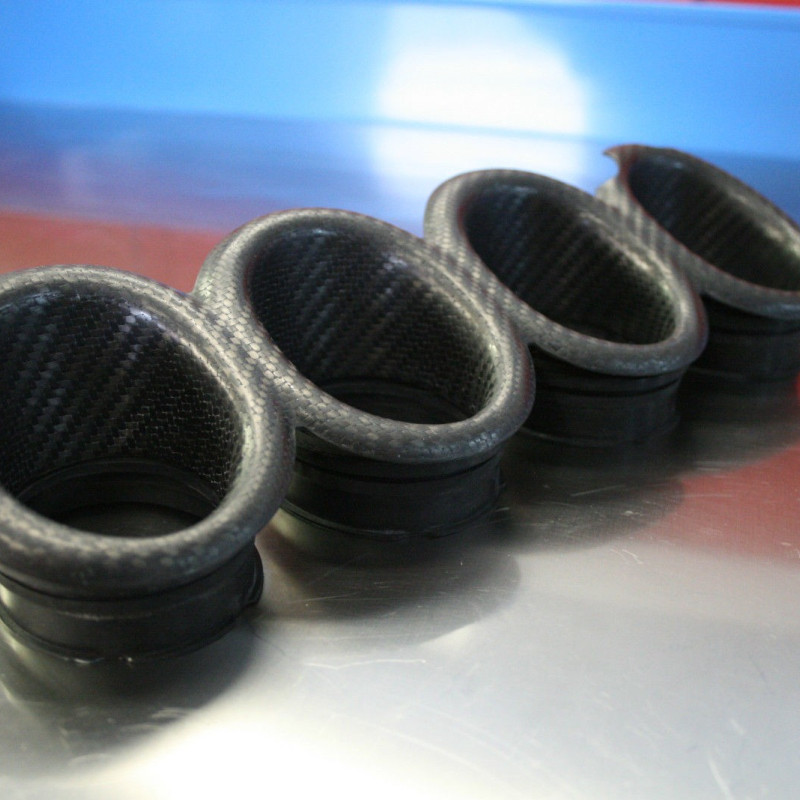 2009-20 Kawasaki ZX-6R Carbon Fiber Velocity Stack / Bellmouth Kit