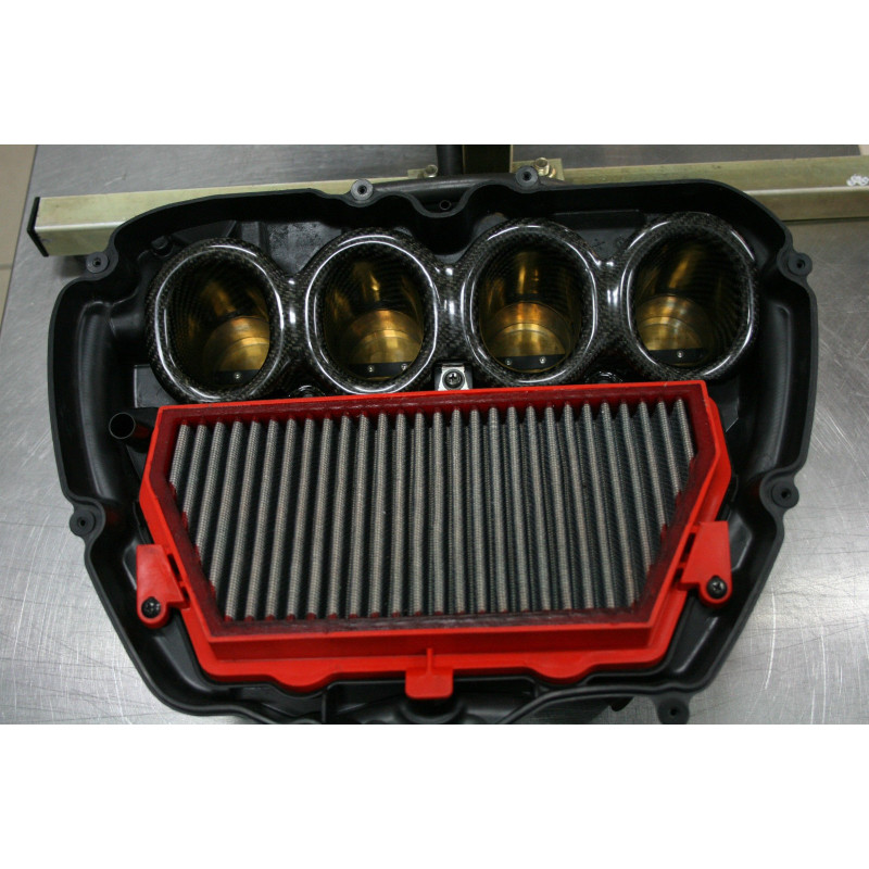 2008-16 Honda CBR1000RR Carbon Fiber Velocity Stack / Bellmouth Kit - MotoMaxx 2008-16 Honda CBR1000RR Carbon Fiber Velocity Stack / Bellmouth Kit - MotoMaxx