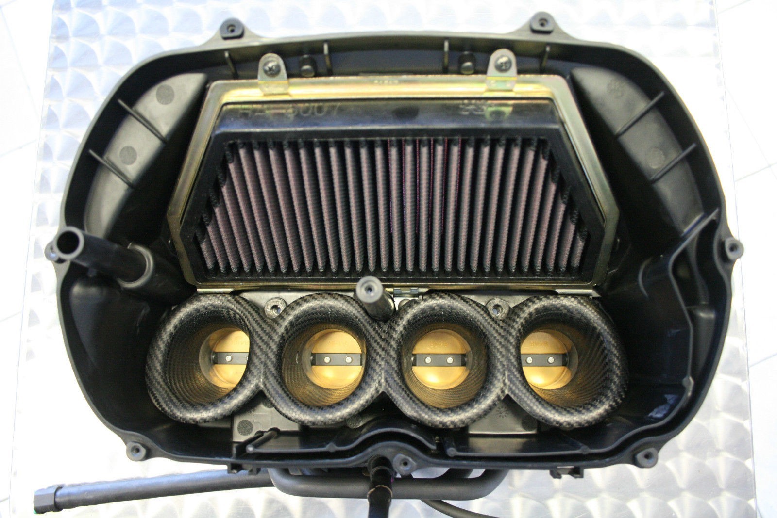 MotoMaxx Carbon Fiber Velocity Stack / Bellmouth Kit - Honda CBR600RR 2007-2020